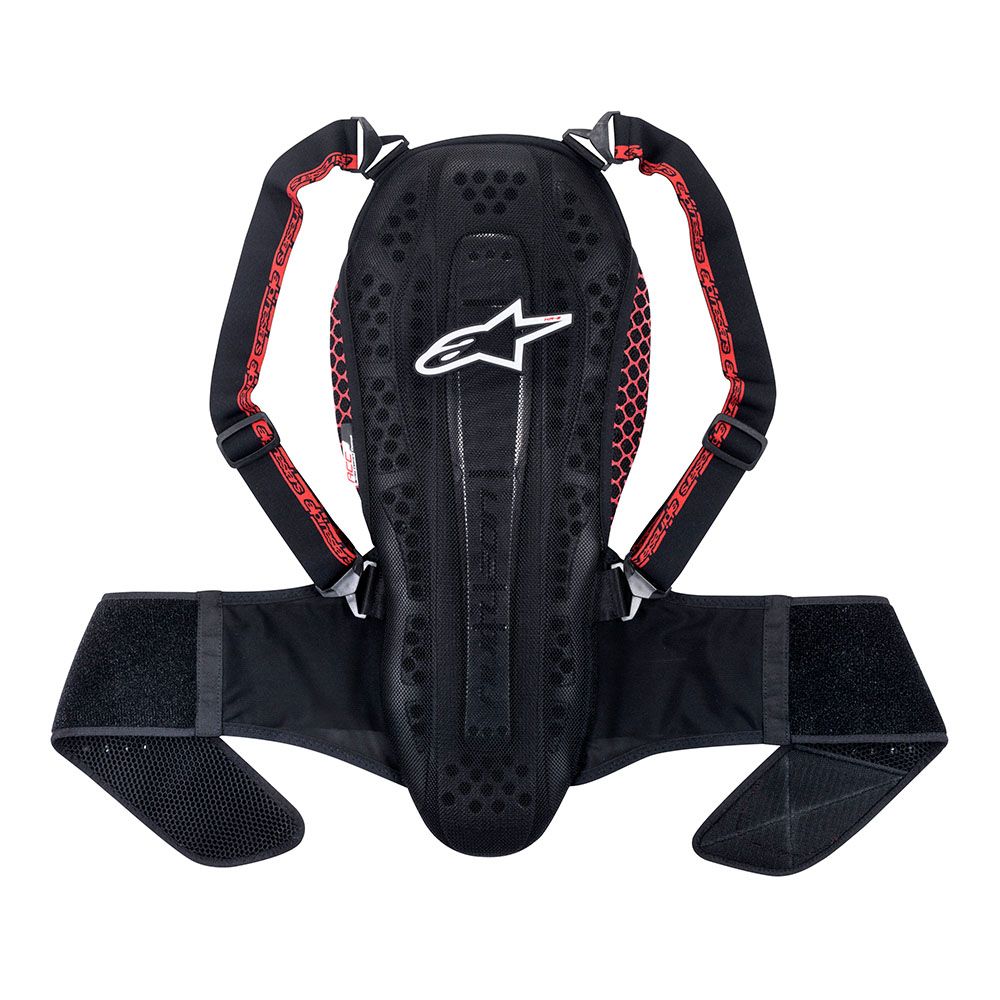 Alpinestars Nucleon KR-2 Ryggskydd Svart/Röd
