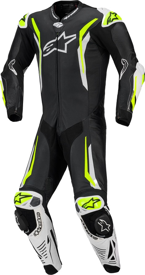 Alpinestars GP Tech V5 Helställ Svart/Vit/Fluo-Gul